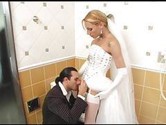 Find-Best-Shemale.com presents: Shemale bride fucks best man before wedding