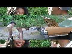 Find-Best-Shemale.com presents: Big dick bitch fuckin out doors