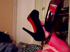 Find-Best-Shemale.com presents: Sissy princess ellie fucking her boipussy in chastity