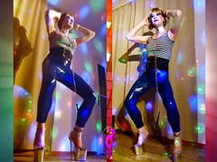 Find-Best-Shemale.com presents: Roxy dancin' sky high