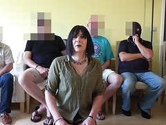 Find-Best-Shemale.com presents: Alexandra's first gang bang